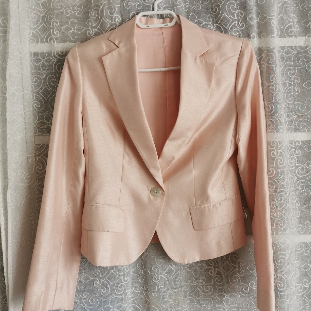 Pink Suit with Skirt